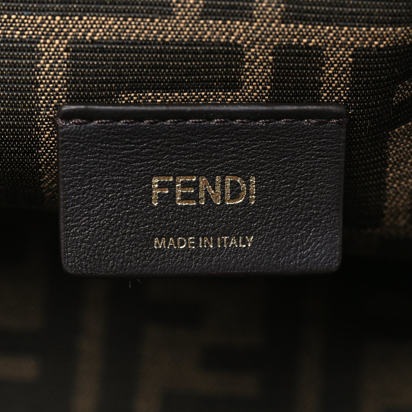 Shiny Nappa Small Fendi First Azzurro Baby