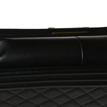 Chanel Calfskin Quilted New Medium Boy Flap Black 11 of 15