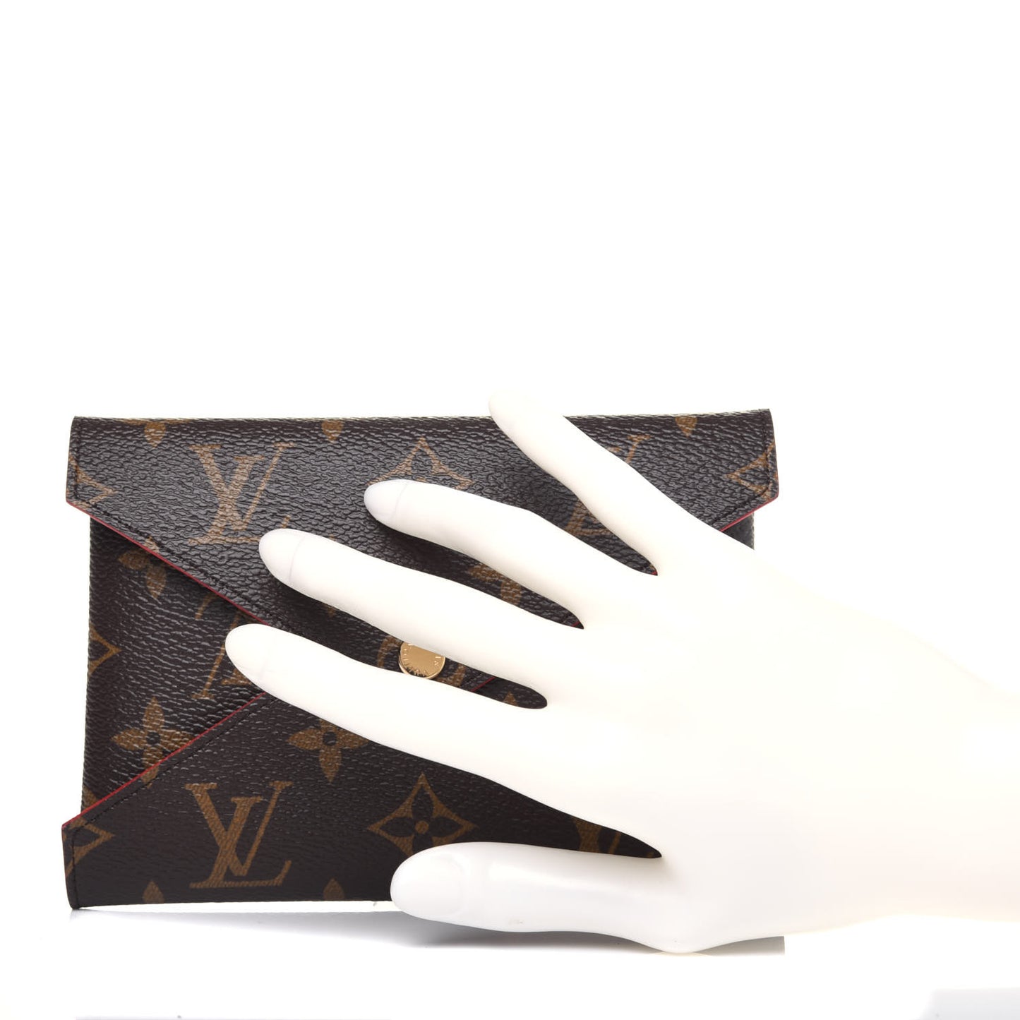 Monogram Medium Kirigami Pochette Insert Coquelicot