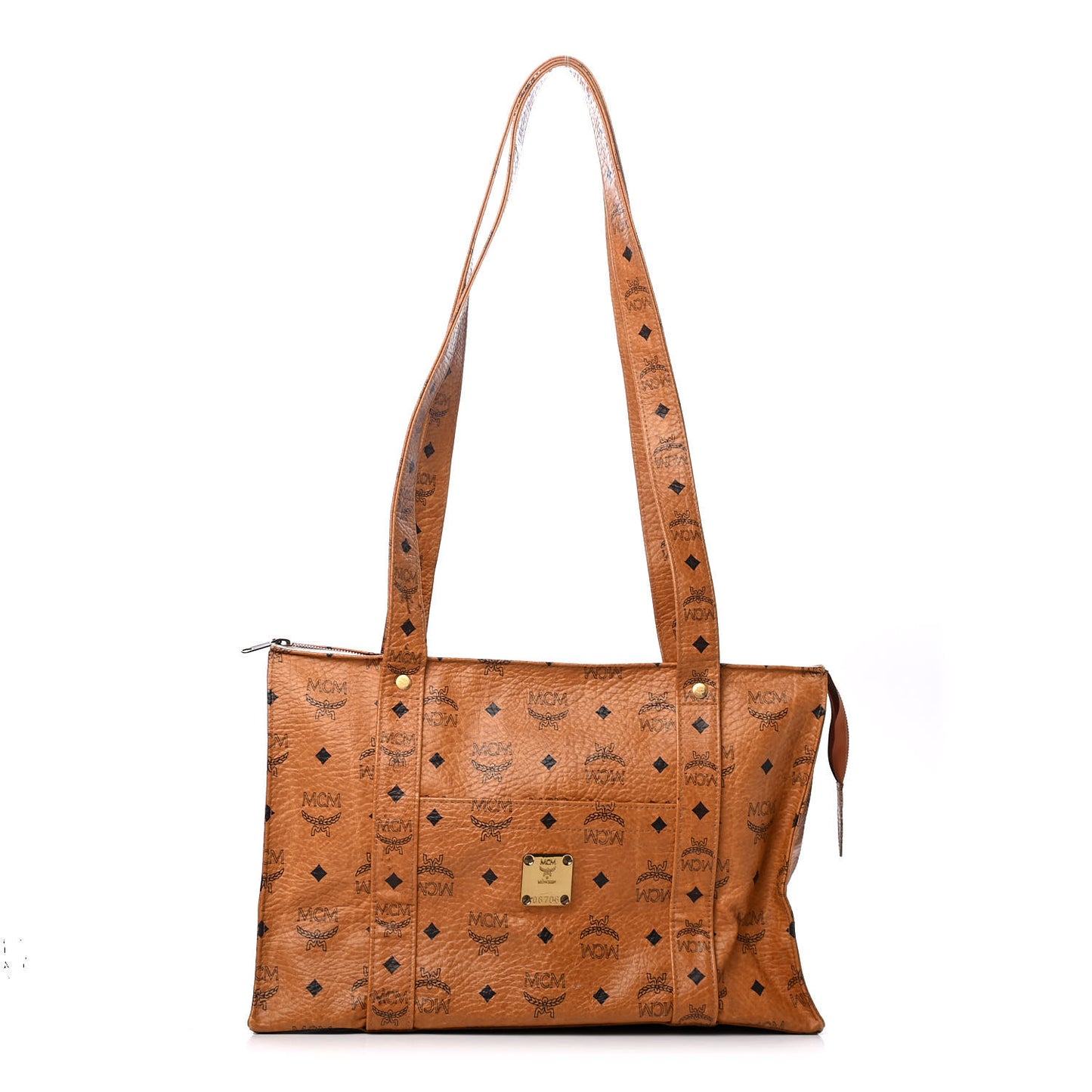 Visetos Shopper Tote Cognac