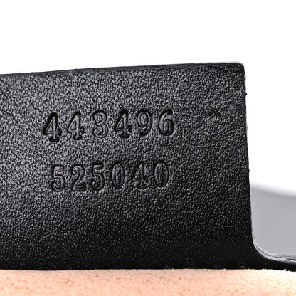 Gucci Calfskin Matelasse Medium GG Marmont Shoulder Bag Black 7 of 12