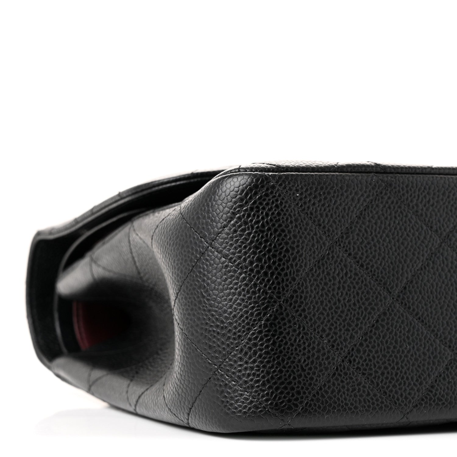 Chanel Caviar Quilted Jumbo Double Flap Black 9 of 12