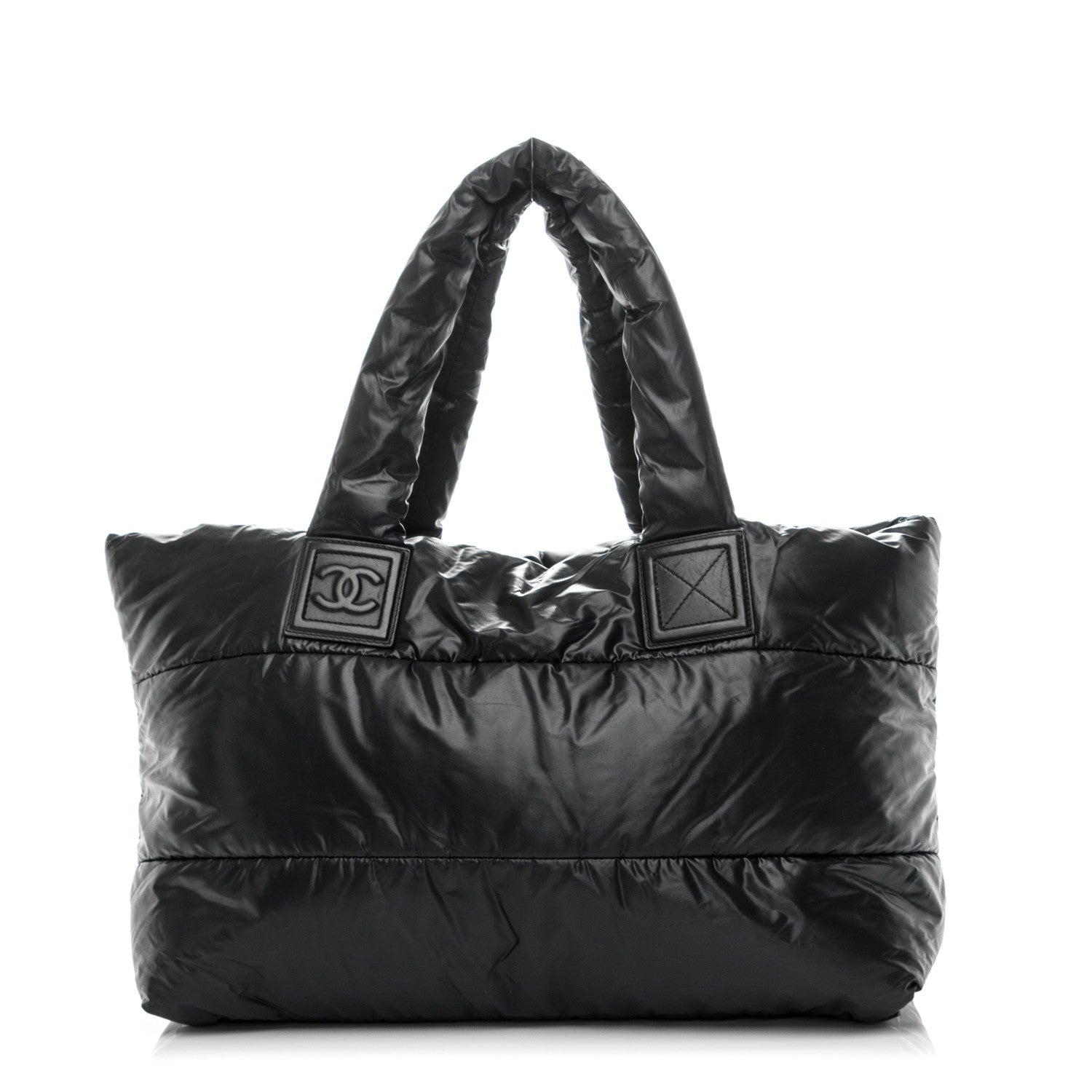 Chanel Nylon Medium Coco Cocoon Reversible Tote Black 1 of 8