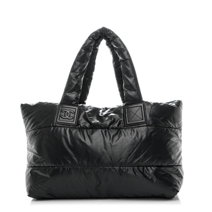 Chanel Nylon Medium Coco Cocoon Reversible Tote Black 1 of 8