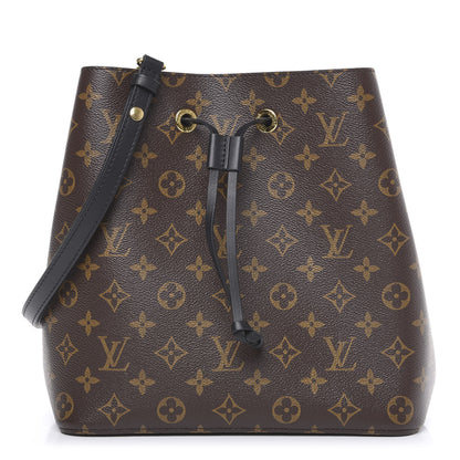 Louis Vuitton Monogram Neonoe MM Black 1 of 7