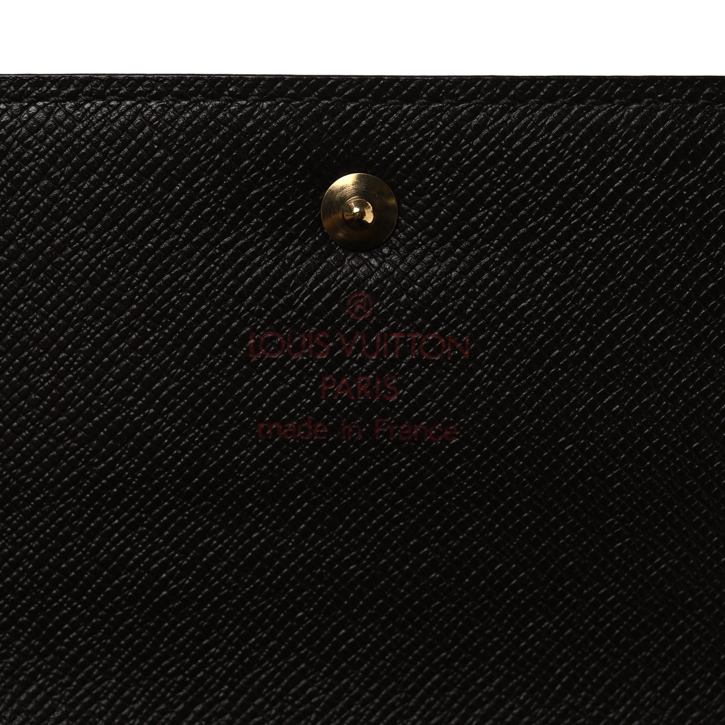 Damier Ebene Porte Tresor Etui Papier Wallet