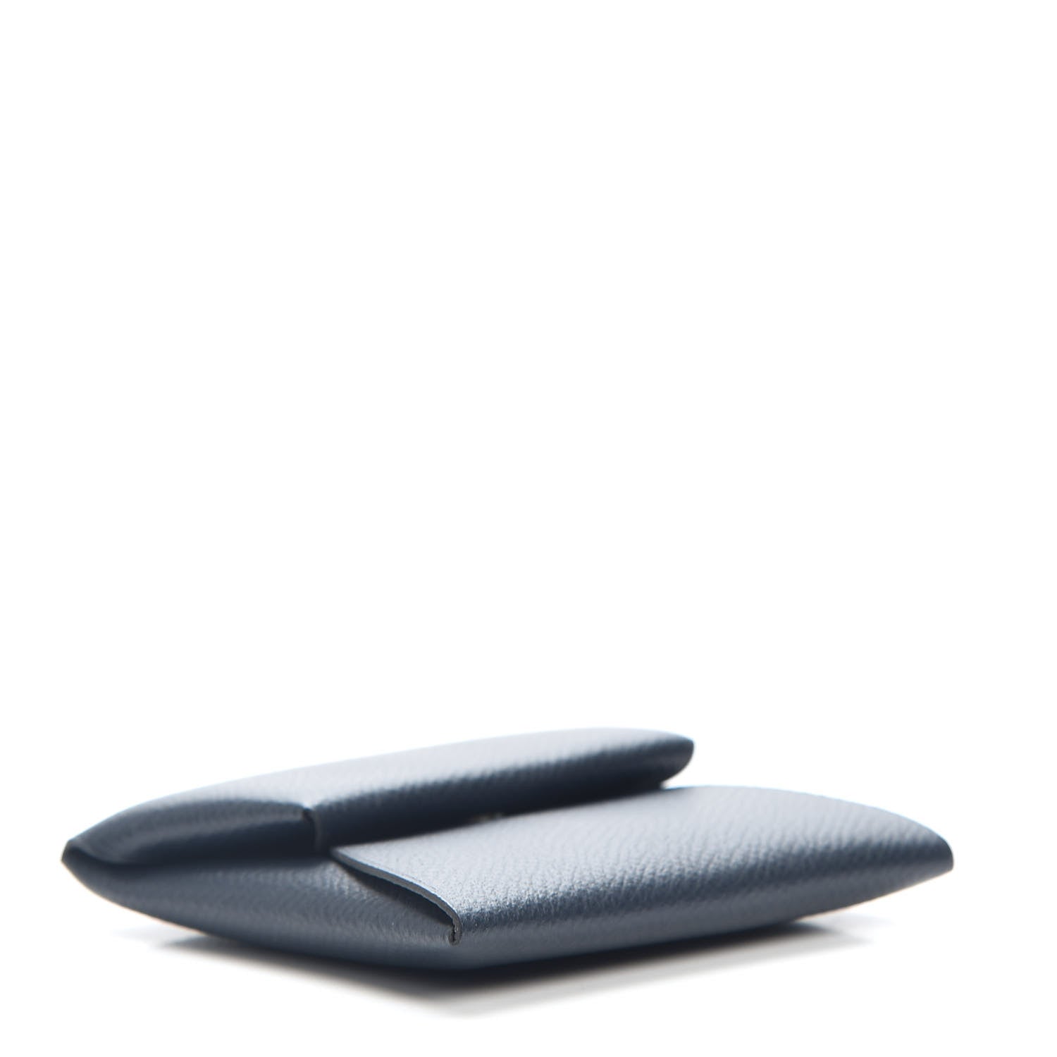 Hermes Epsom Verso Bastia Coin Purse Bleu Indigo Vert Amande 3 of 4