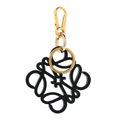 Loewe Calfskin Anagram Bag Charm Key Holder Rosemary 1 of 7