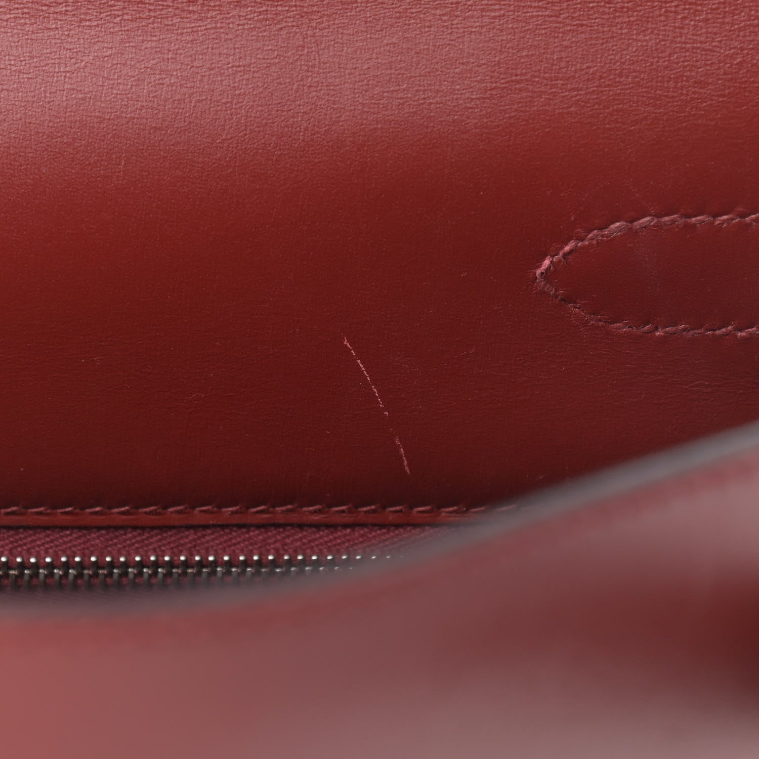 Hermes Box Kelly Retourne 28 Rouge H 14 of 29