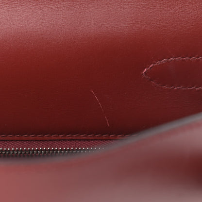 Hermes Box Kelly Retourne 28 Rouge H 14 of 29
