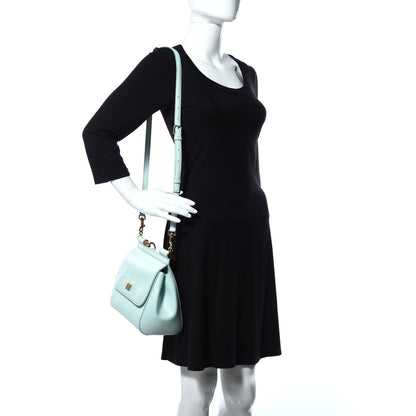 Dolce & Gabbana Dauphine Medium Miss Sicily Satchel Celeste 2 of 8