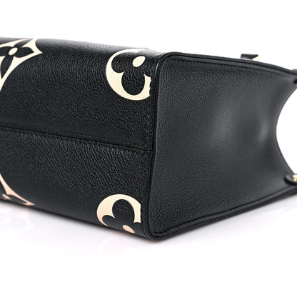 Louis Vuitton Empreinte Monogram Giant Onthego PM Black Beige 8 of 8