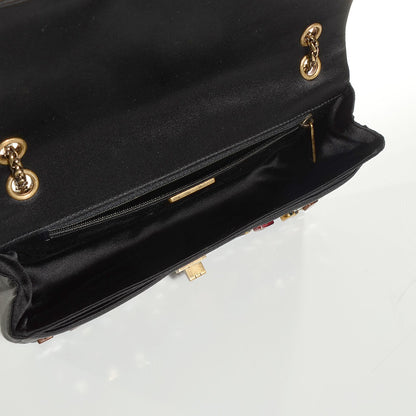 Chanel Satin Gripoix Paris Byzance 2.55 Reissue 225 Flap Black 5 of 8