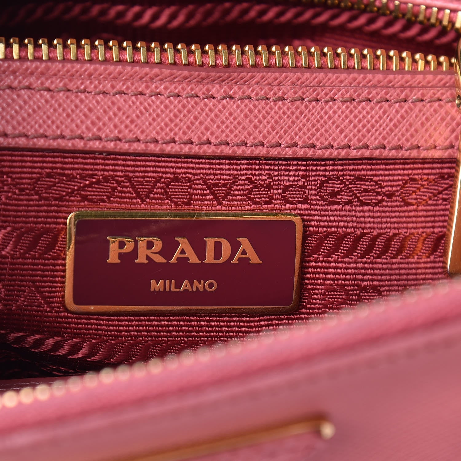 Prada Saffiano Small Galleria Double Zip Tote Tamaris 6 of 18