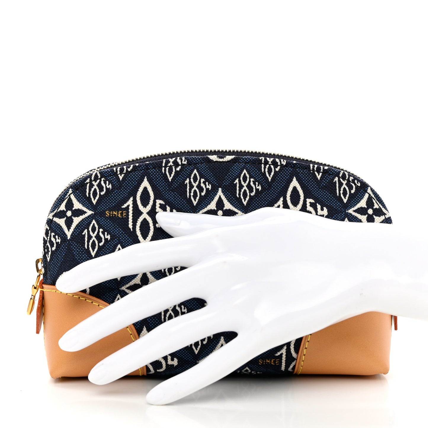 Jacquard Since 1854 Cosmetic Pouch PM Blue