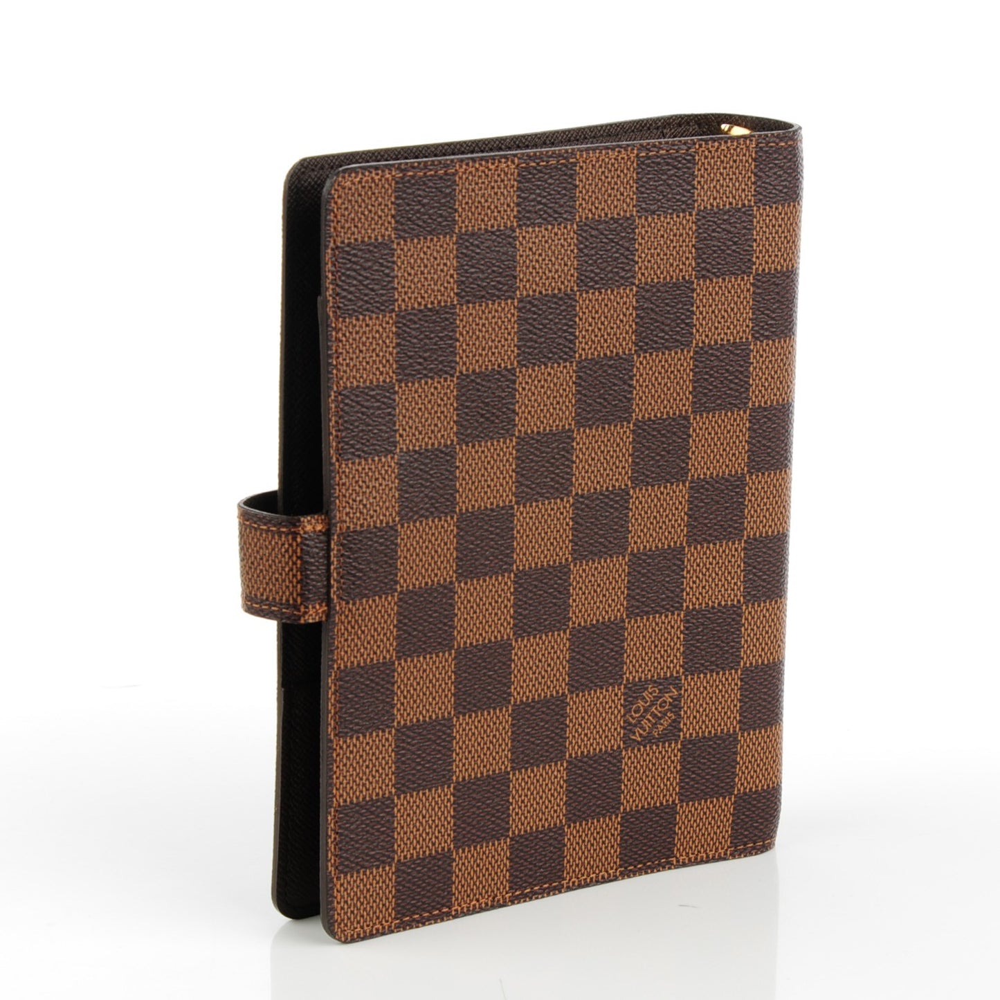 Damier Ebene Medium Ring Agenda Cover