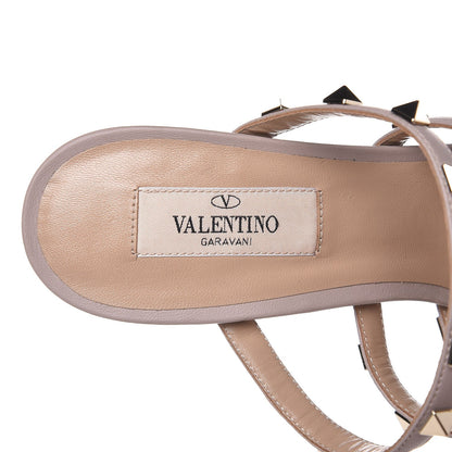 Valentino Garavani Nappa Rockstud 90mm Cage Mules 39 Black Poudre 6 of 8