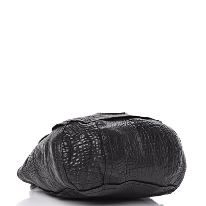 Jimmy Choo Washed Lambskin Chain Tote Black 4 of 12
