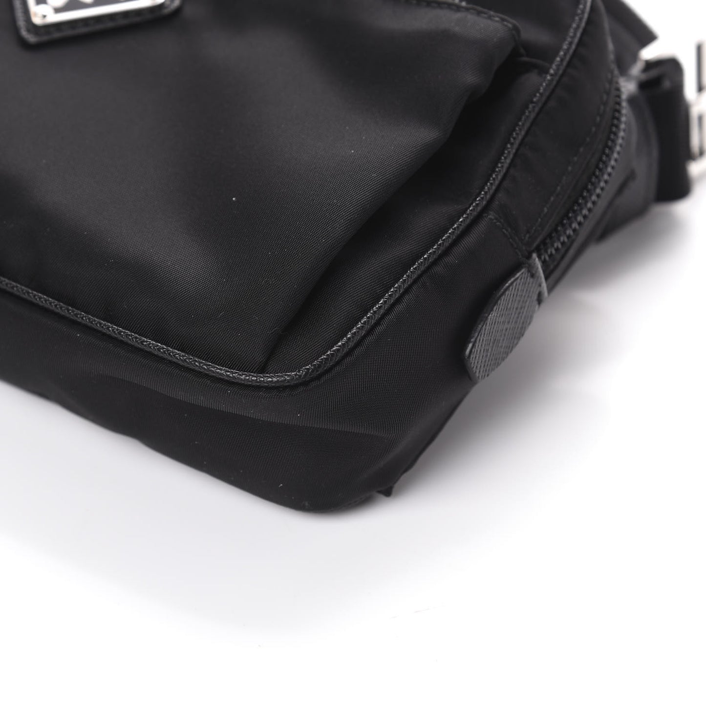 Tessuto Nylon Belt Bag Black