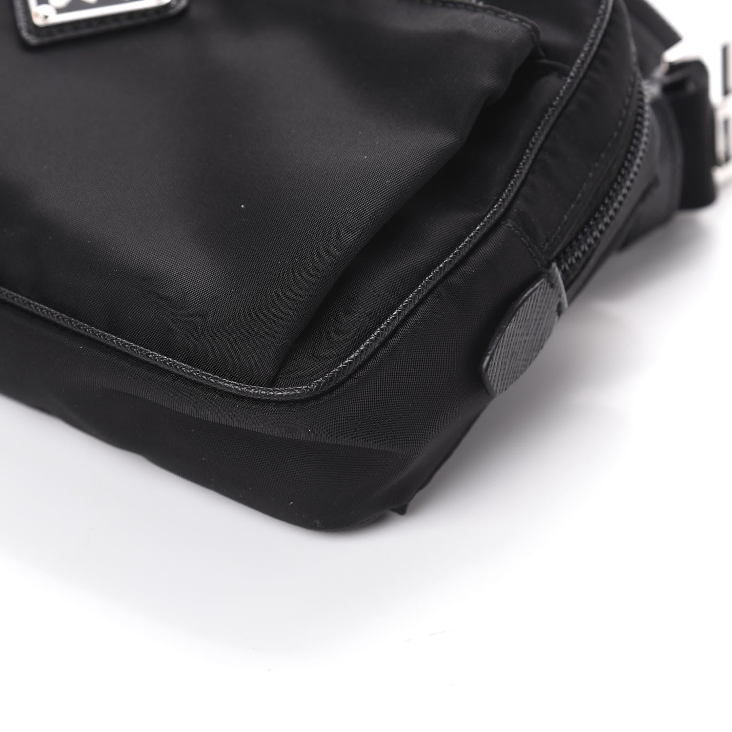 Prada Tessuto Nylon Belt Bag Black 9 of 9
