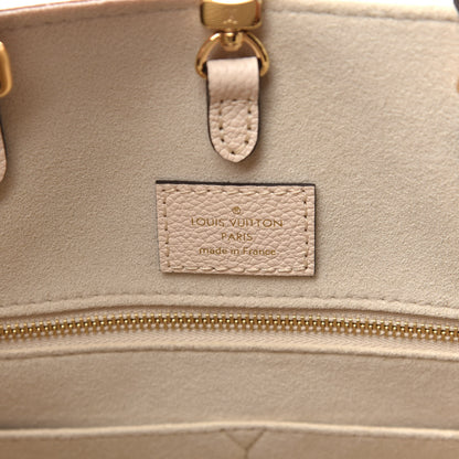 Louis Vuitton Empreinte Monogram Giant By The Pool Onthego MM Cream Saffron 7 of 12