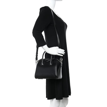 Givenchy Shiny Lord Calfskin Mini Antigona Black 2 of 11