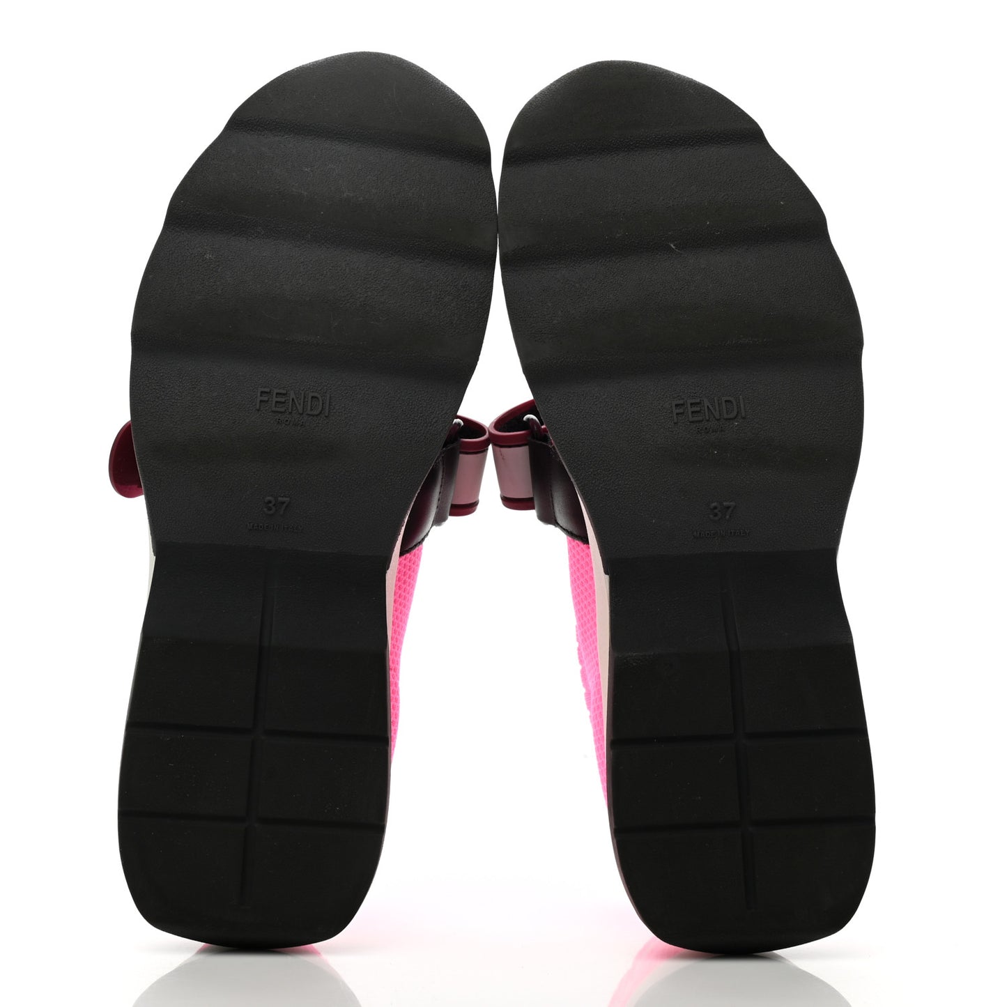 Stretch Yarn Stiff Band Rockoko Sneakers 37 Pink