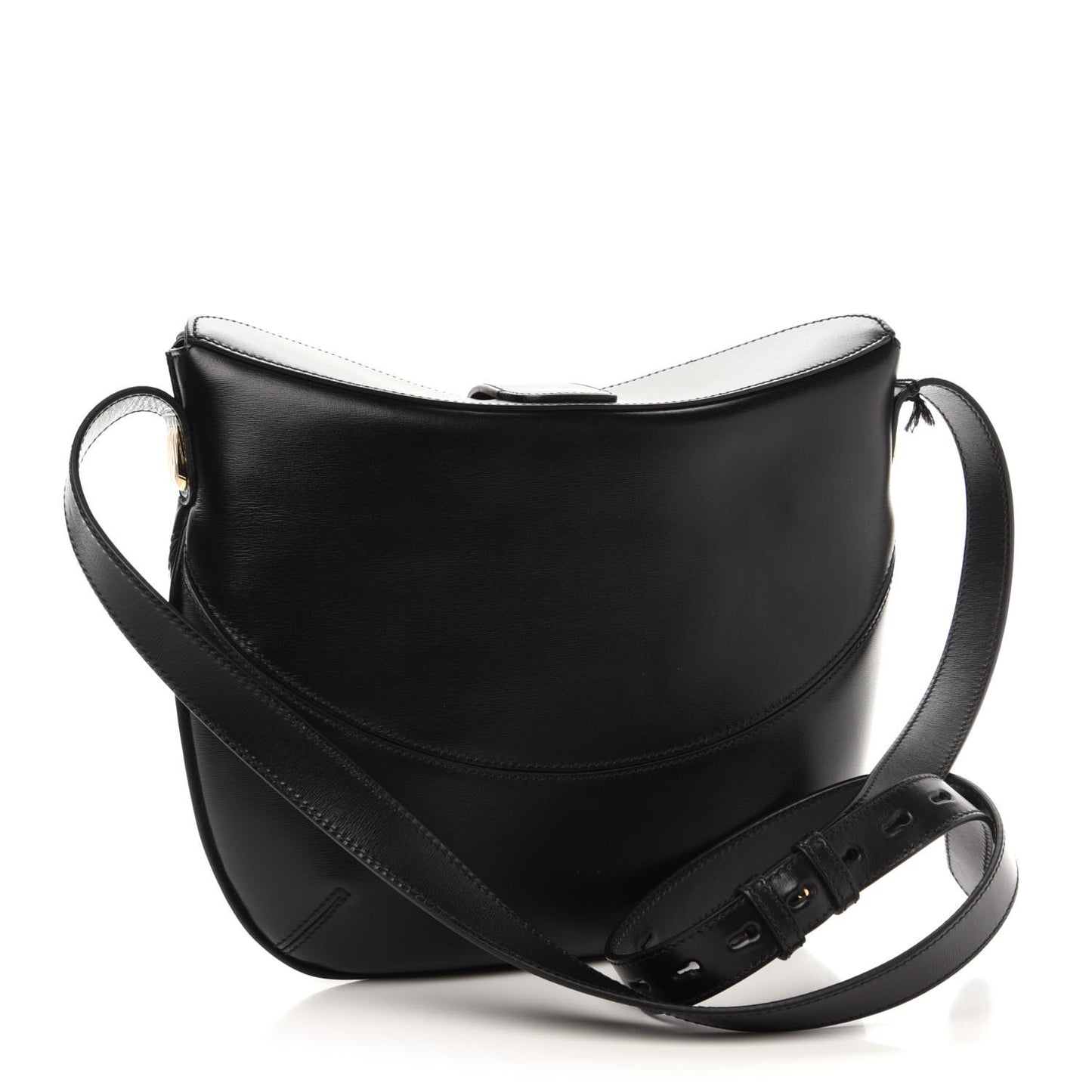 Calfskin Medium Arli Shoulder Bag Black