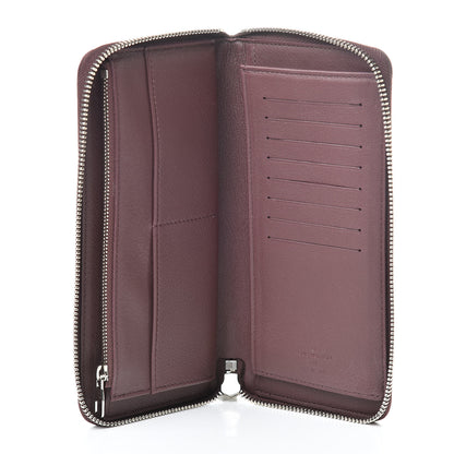 Louis Vuitton Taurillon Vertical Zippy Wallet Bordeaux 5 of 6