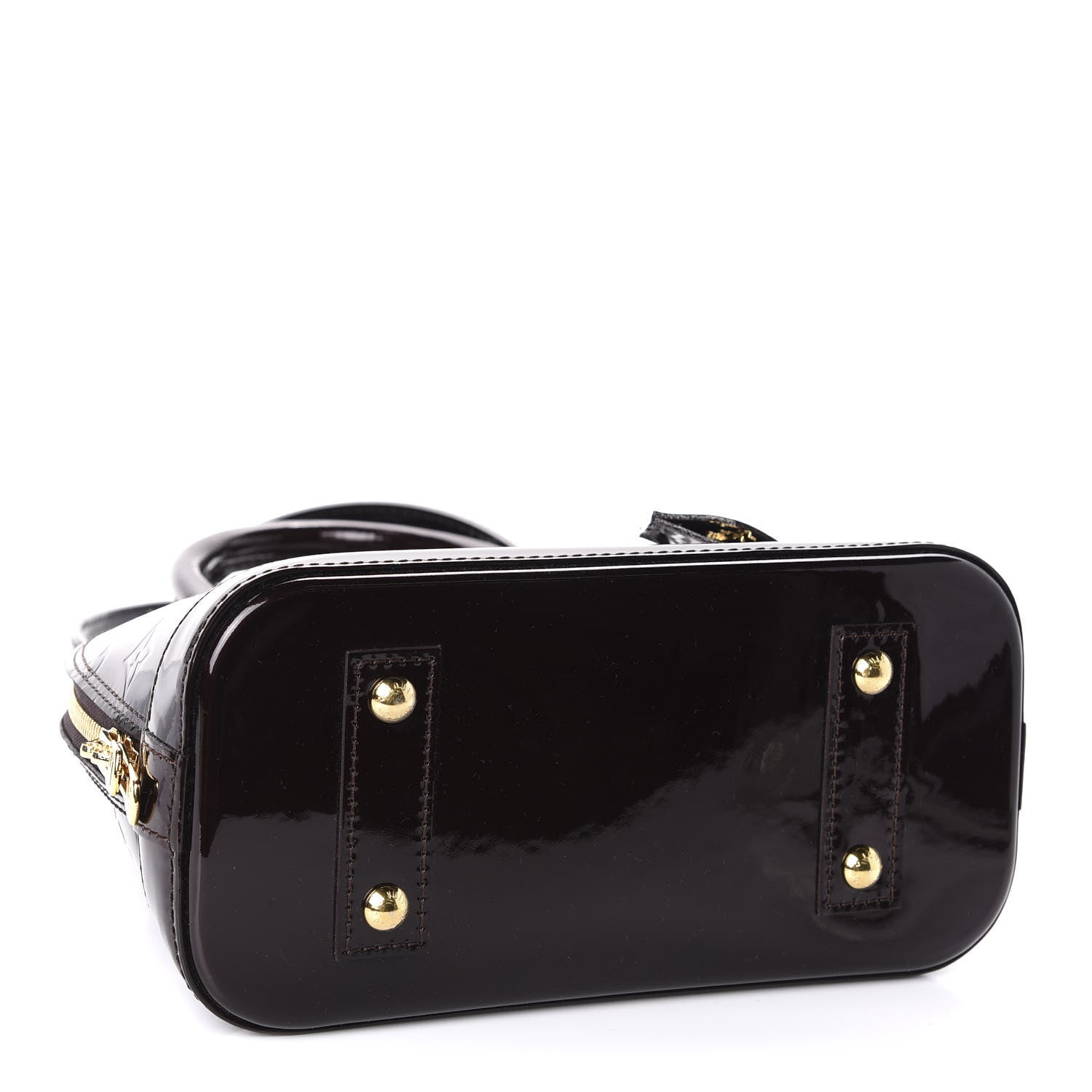Louis Vuitton Vernis Alma BB Amarante 5 of 10