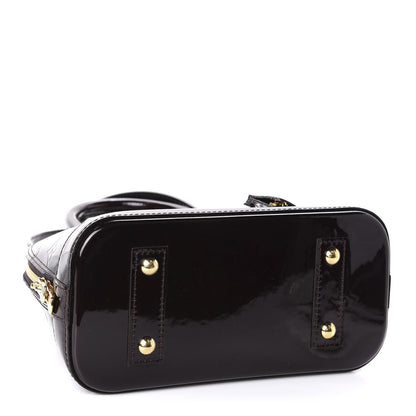 Louis Vuitton Vernis Alma BB Amarante 5 of 10