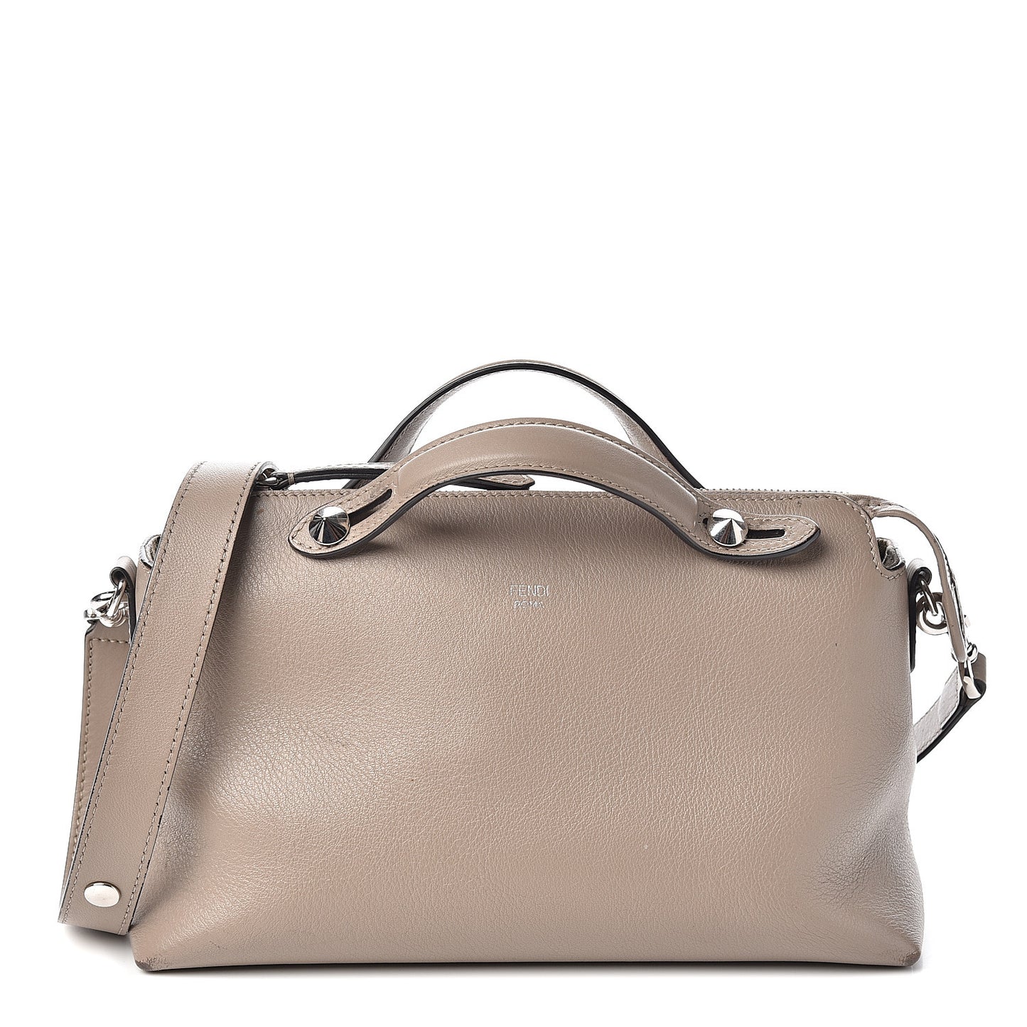 Vitello Dolce Medium By The Way Boston Bag Tortora