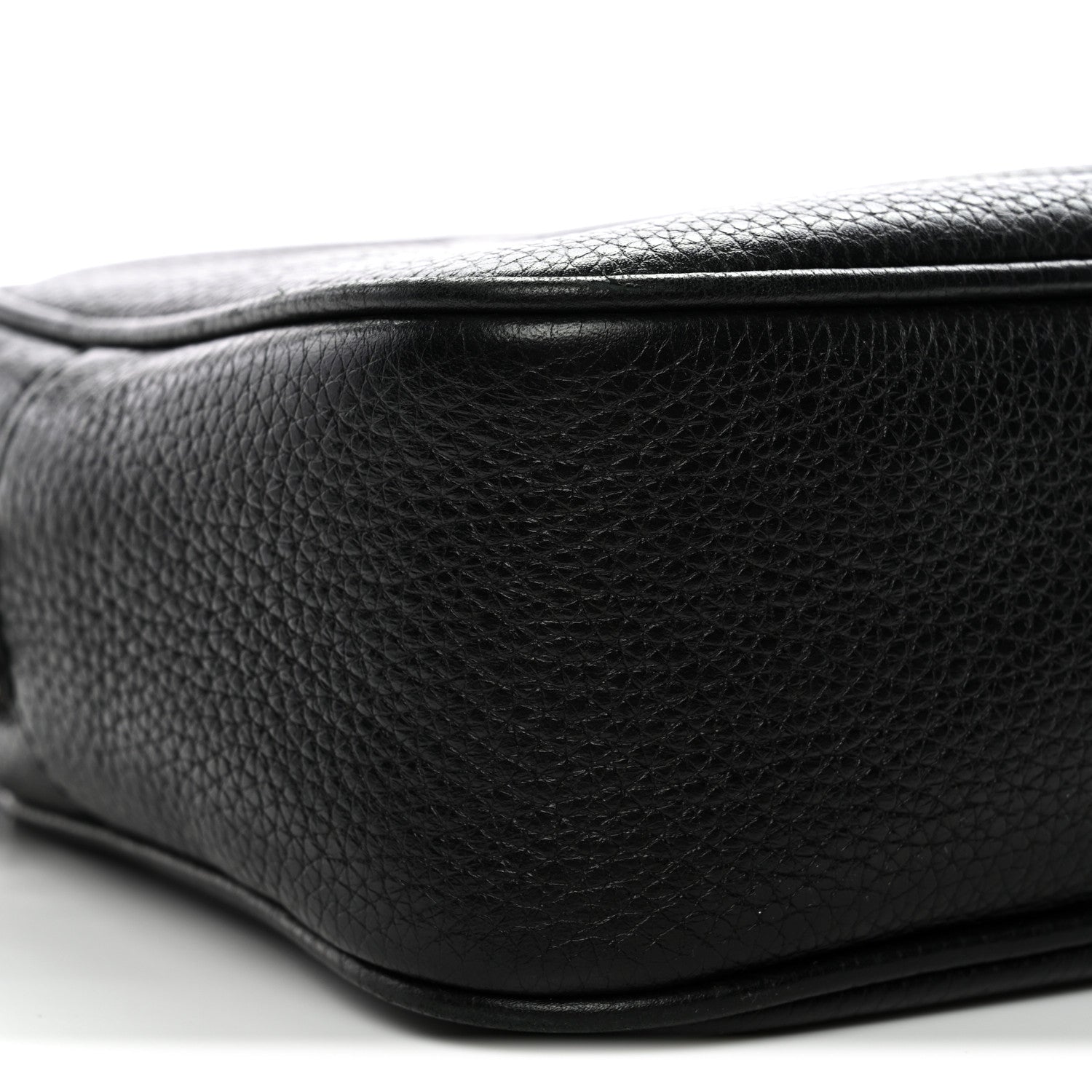 Gucci Pebbled Calfskin Small Soho Disco Bag Black 9 of 10