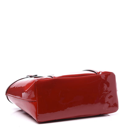 Dolce & Gabbana Vernice Vitello Shopping Tote Red 3 of 9