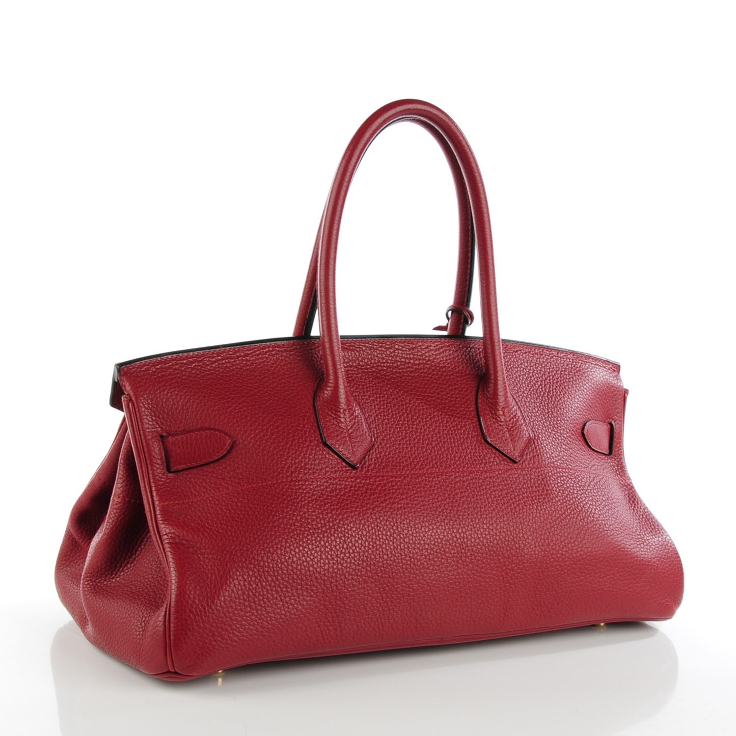 Taurillon Clemence JPG Birkin 42 Rouge H
