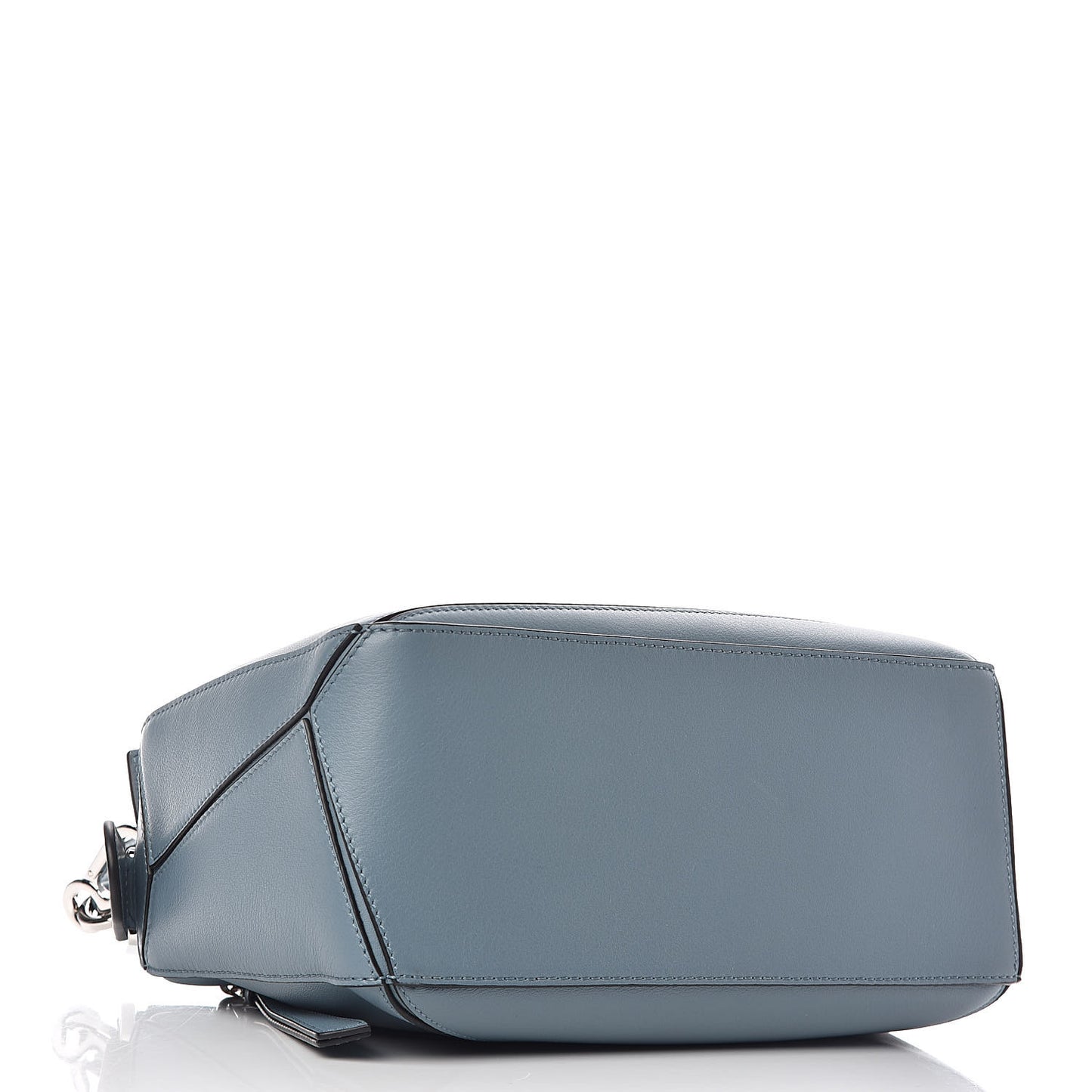 Calfskin Small Puzzle Bag Stone Blue