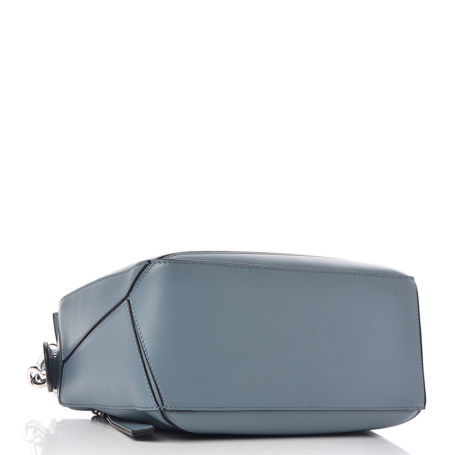 Loewe Calfskin Small Puzzle Bag Stone Blue 4 of 9