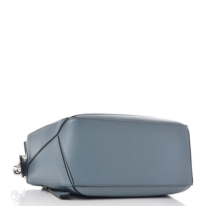 Loewe Calfskin Small Puzzle Bag Stone Blue 4 of 9