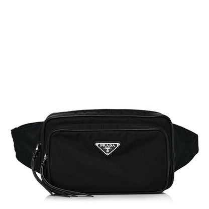 Prada Tessuto Nylon Belt Bag Black 1 of 11