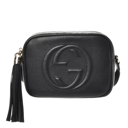 Gucci Pebbled Calfskin Small Soho Disco Bag Black 1 of 8