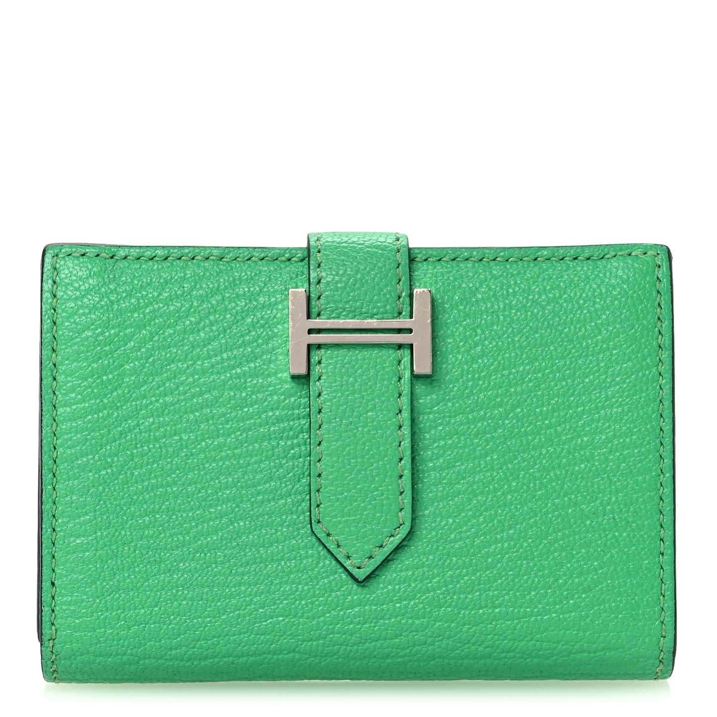 Chevre Mysore Bearn Card Holder Wallet Vert Comics