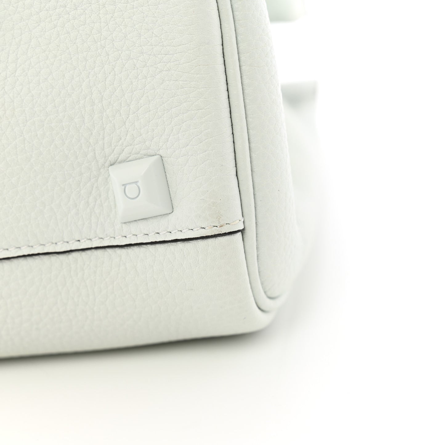 Calfskin The Studio Bag Astronaut White