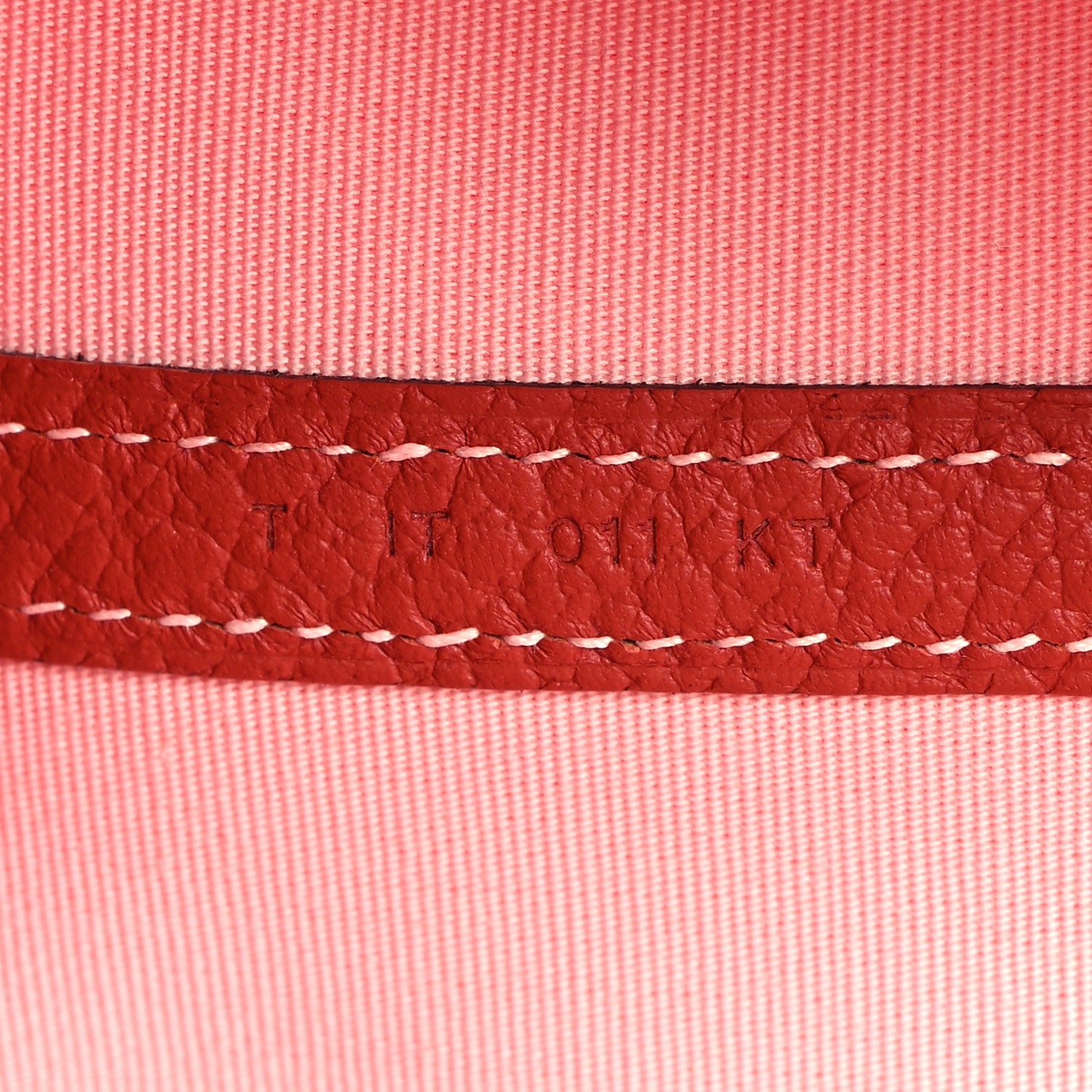 Hermes Toile Militaire Vache Country Garden Party Tote 36 MM Rose Sakura Rouge Duchesse 7 of 10
