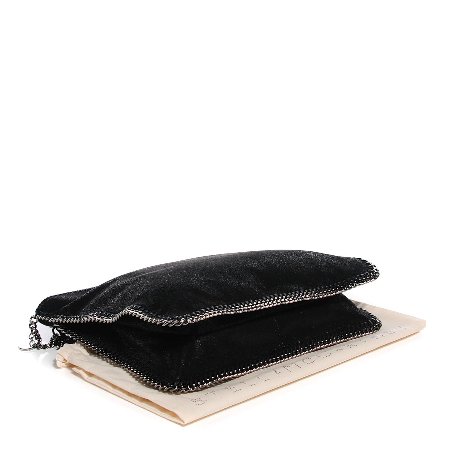 Stella McCartney Shaggy Deer Falabella Messenger Black 4 of 9