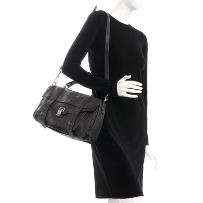 Proenza Schouler Lambskin Medium PS1 Satchel Pepe 2 of 9