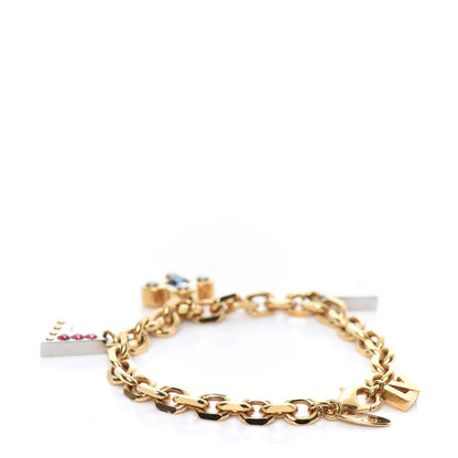 Louis Vuitton Love Letters Timeless Bracelet Gold Multicolor 3 of 6
