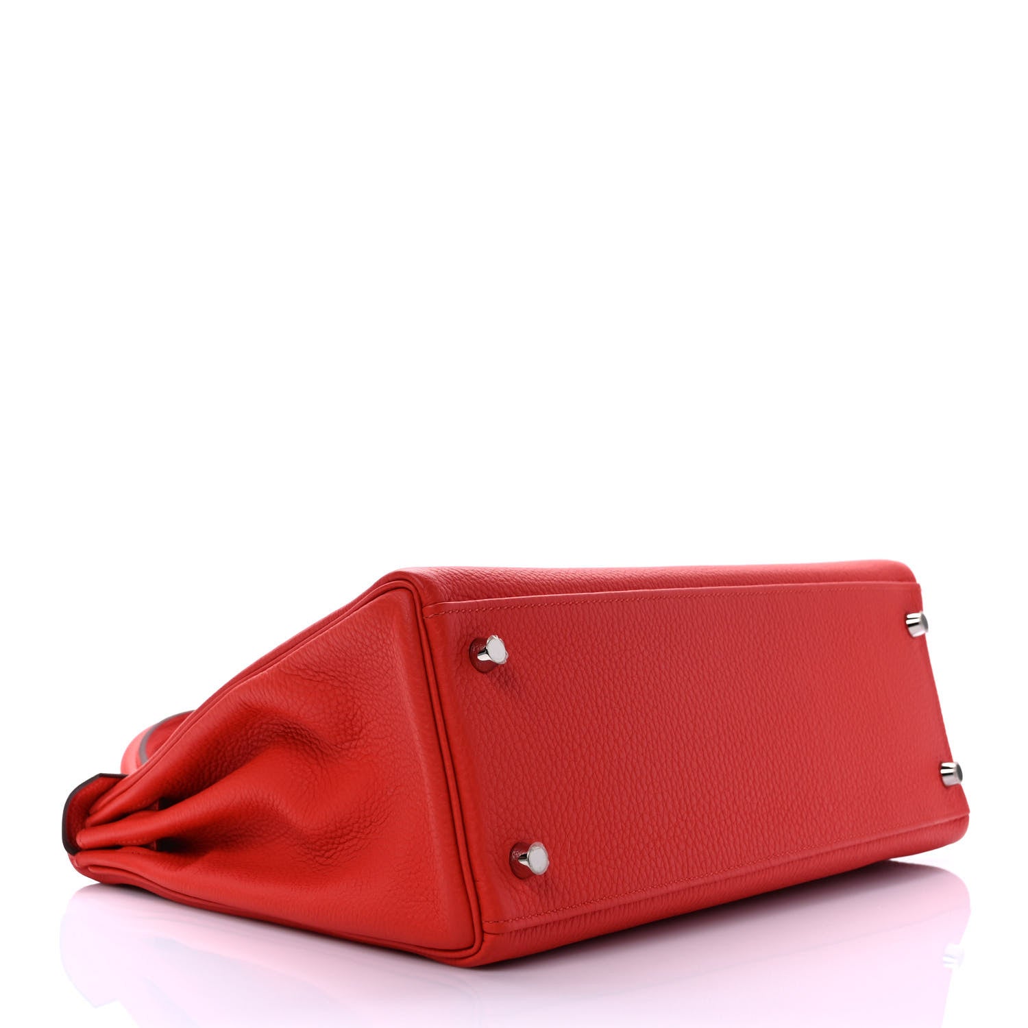 Hermes Togo Kelly Retourne 32 Capucine 4 of 10