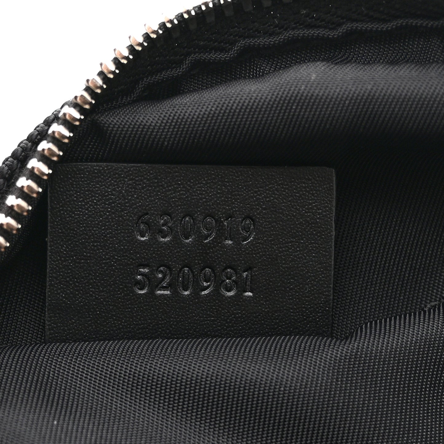 Canvas Web Slim Belt Bag Black