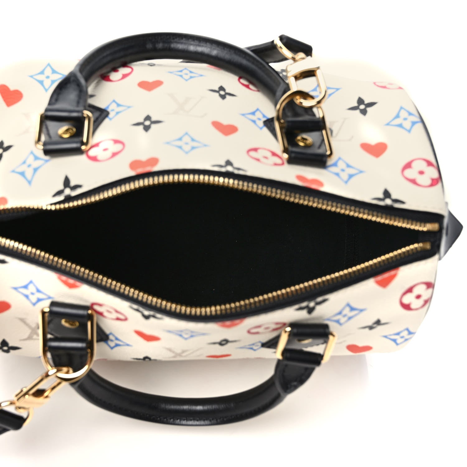 Louis Vuitton Game On Speedy Bandouliere 25 White 5 of 8