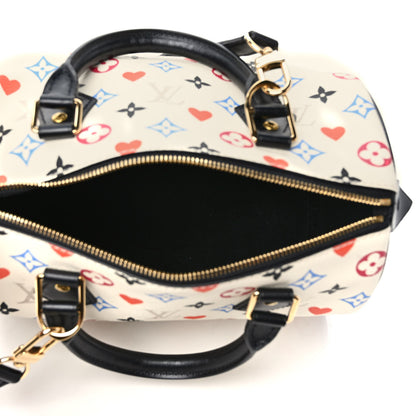 Louis Vuitton Game On Speedy Bandouliere 25 White 5 of 8